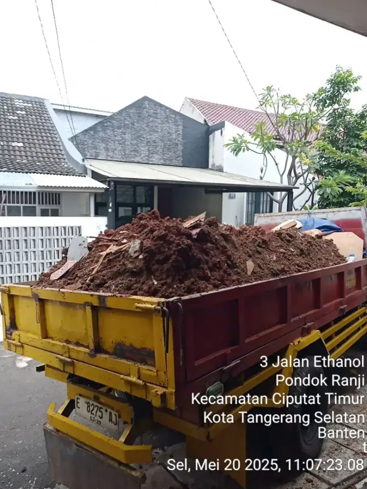 Jual tanah merah dan tanah urug paling murah