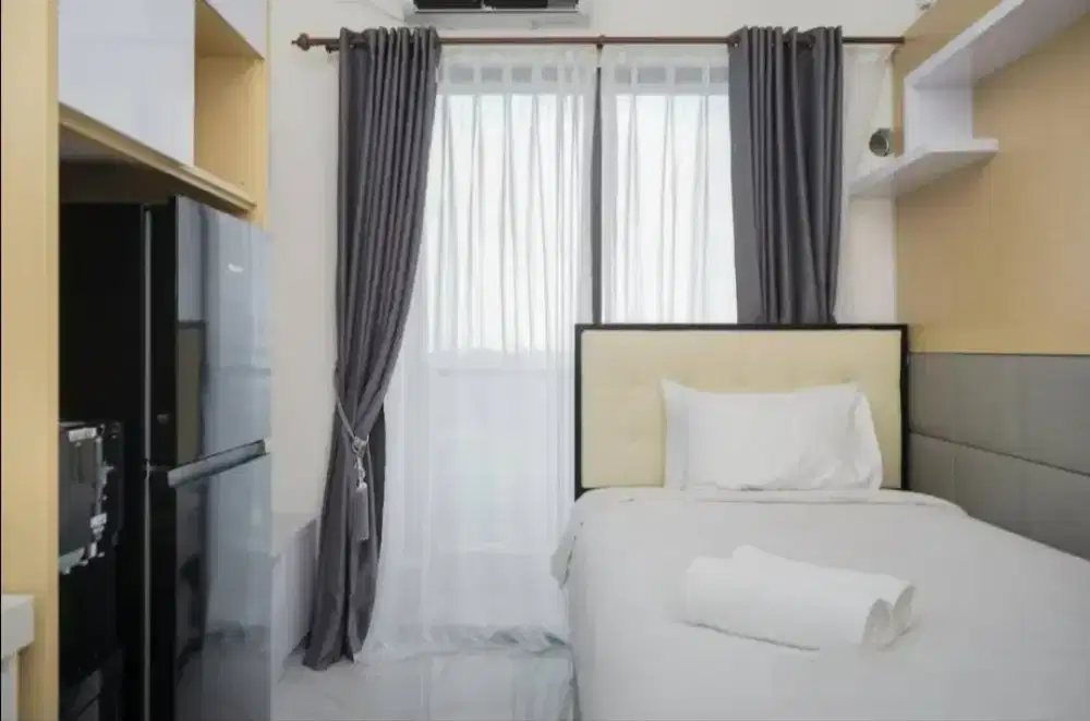 DIJUAL STUDIO SKYHOUSE BSD sky house BSD FULL FURNISH LT 8 GARDEN VIEW