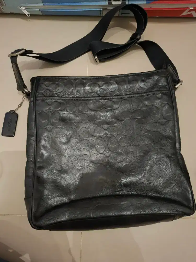 Tas Selempang  Coach COC vintage  kulas + bonus tas kulas monsac
