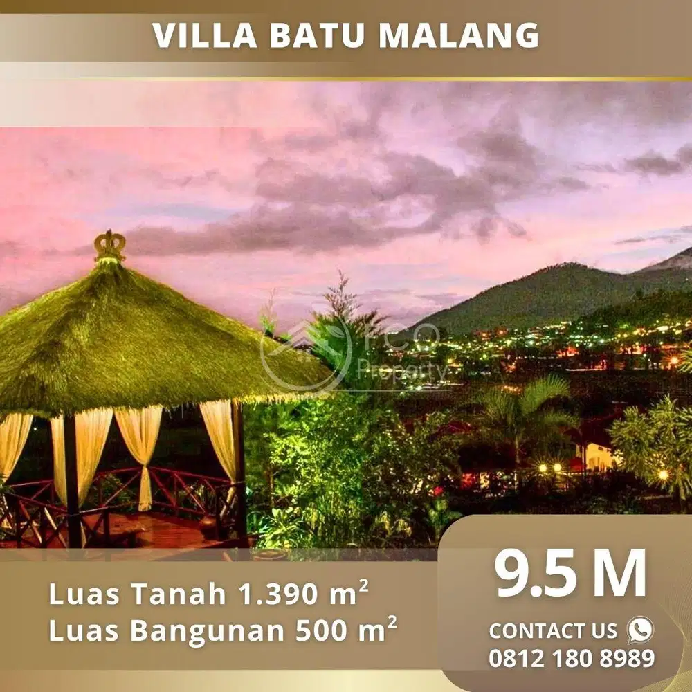 Villa Batu View Pemandangan Kota Area Hutan Pinus