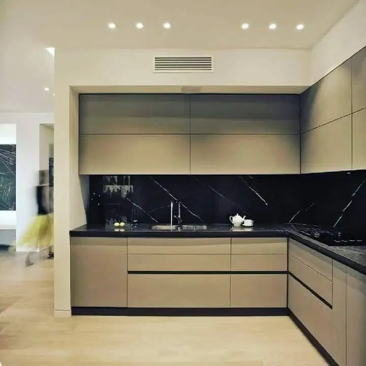 TOP MEJA MARMER MARQUINA BLACK