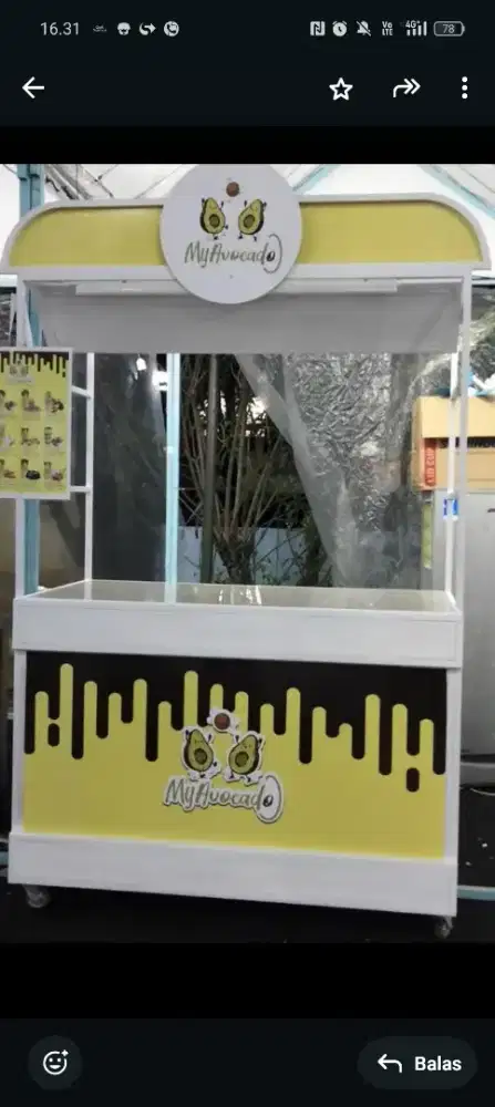 Booth minuman,makanan
