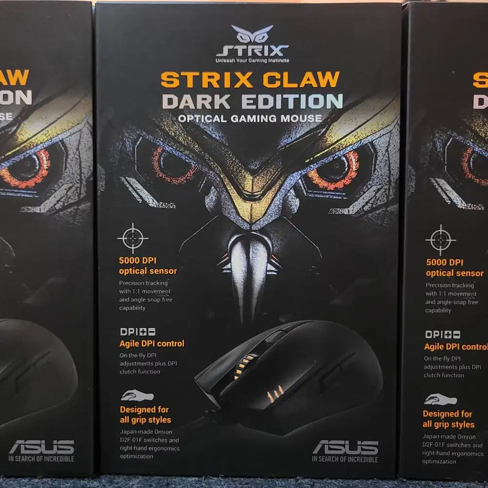 Gaming Mouse - ASUS Strix Claw Dark Edition