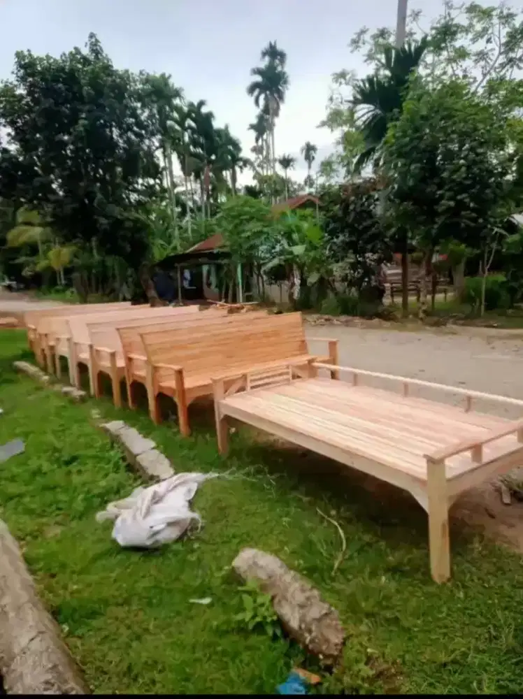 Jual kursi kayu tangga lipat dan laen2