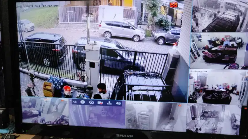 PEMASANGAN CCTV FRER JASA