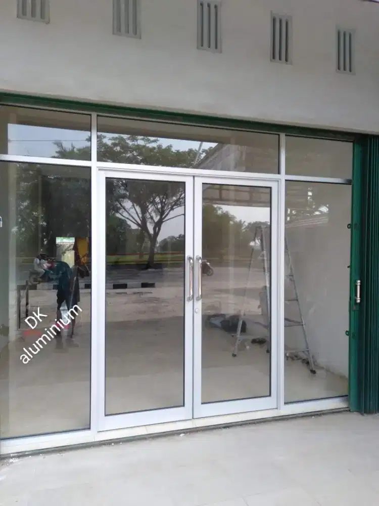 pintu jendela partisi ruko aluminium