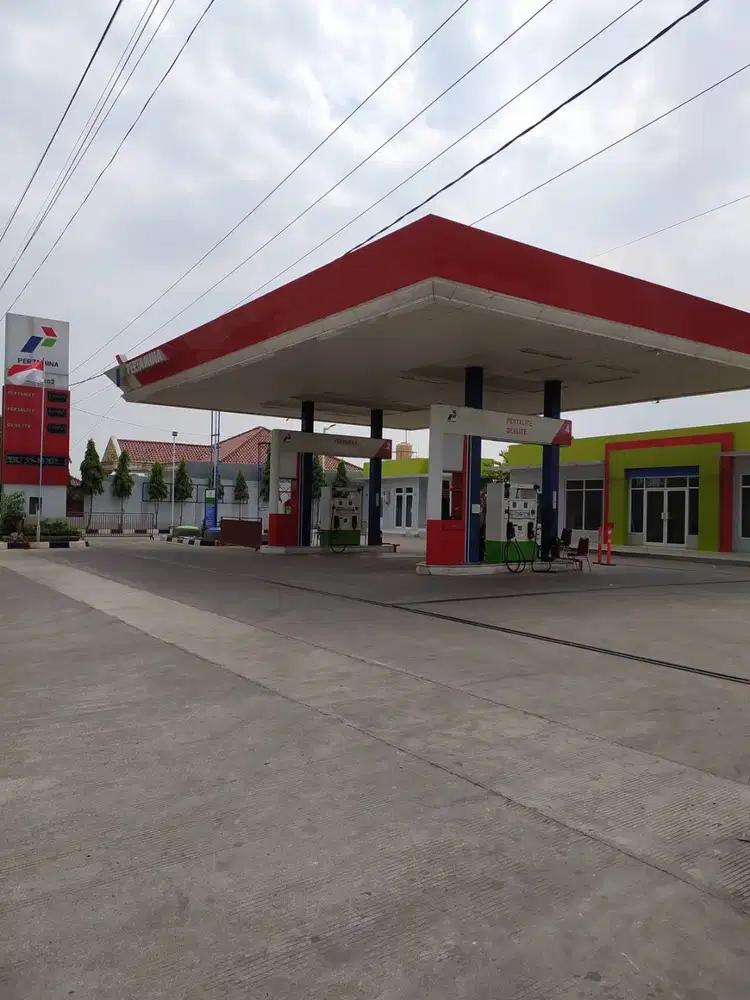 jual spbu pom bensin pasti pas aktif strategis subang jawabarat