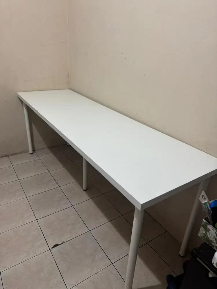 Meja Ikea Linmonn 200x60 cm