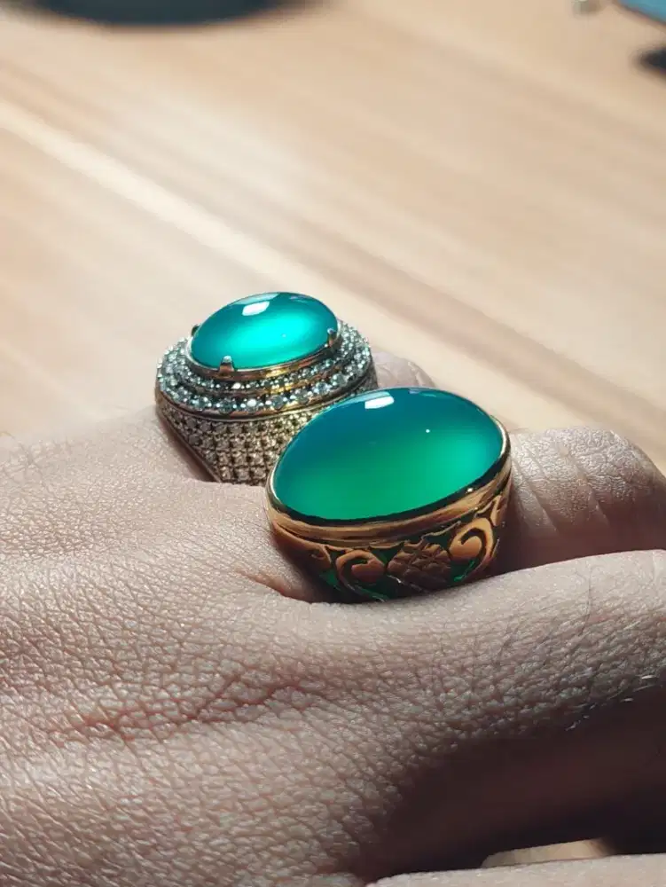 Batu Bacan Doko Ijo Kental Natural