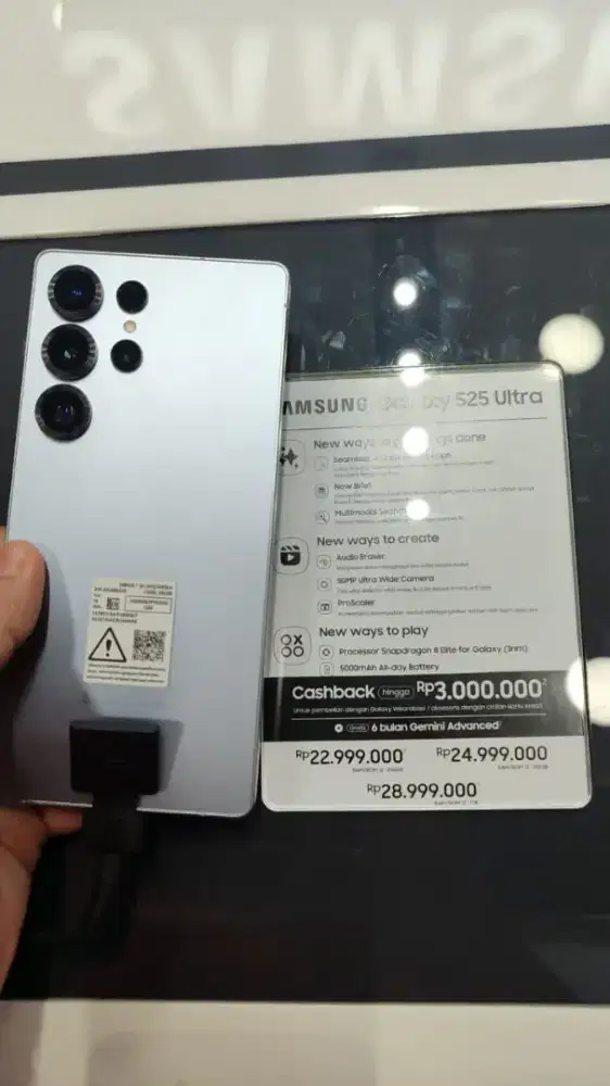 Samsung Galaxy S25 Ultra promo cicilan bunga ringan