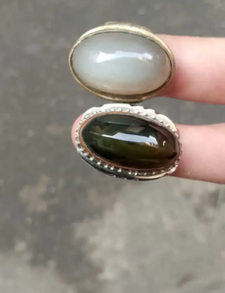 Batu cincin pandan hijau