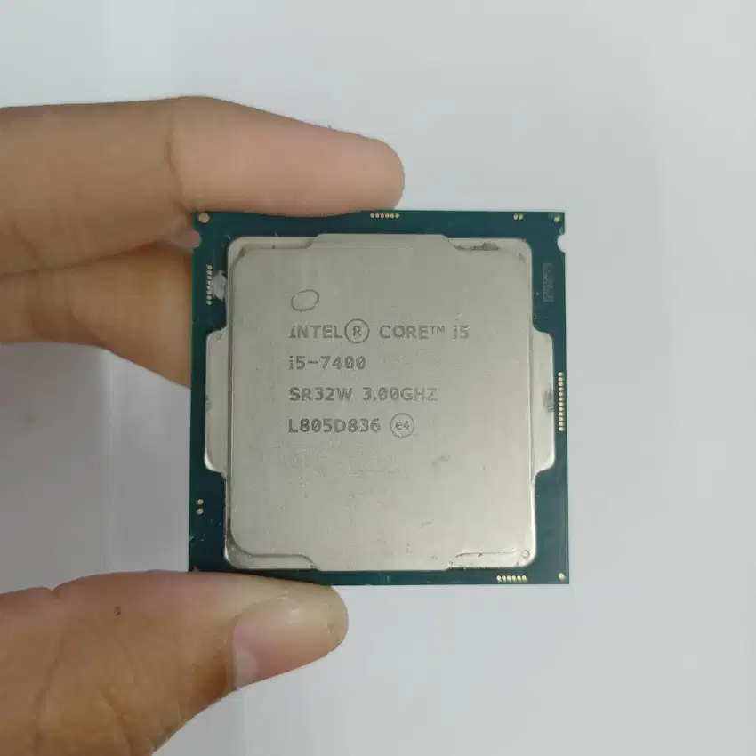 intel core prosesor i5 7400 gen7 kabylake ddr4 mulus like new