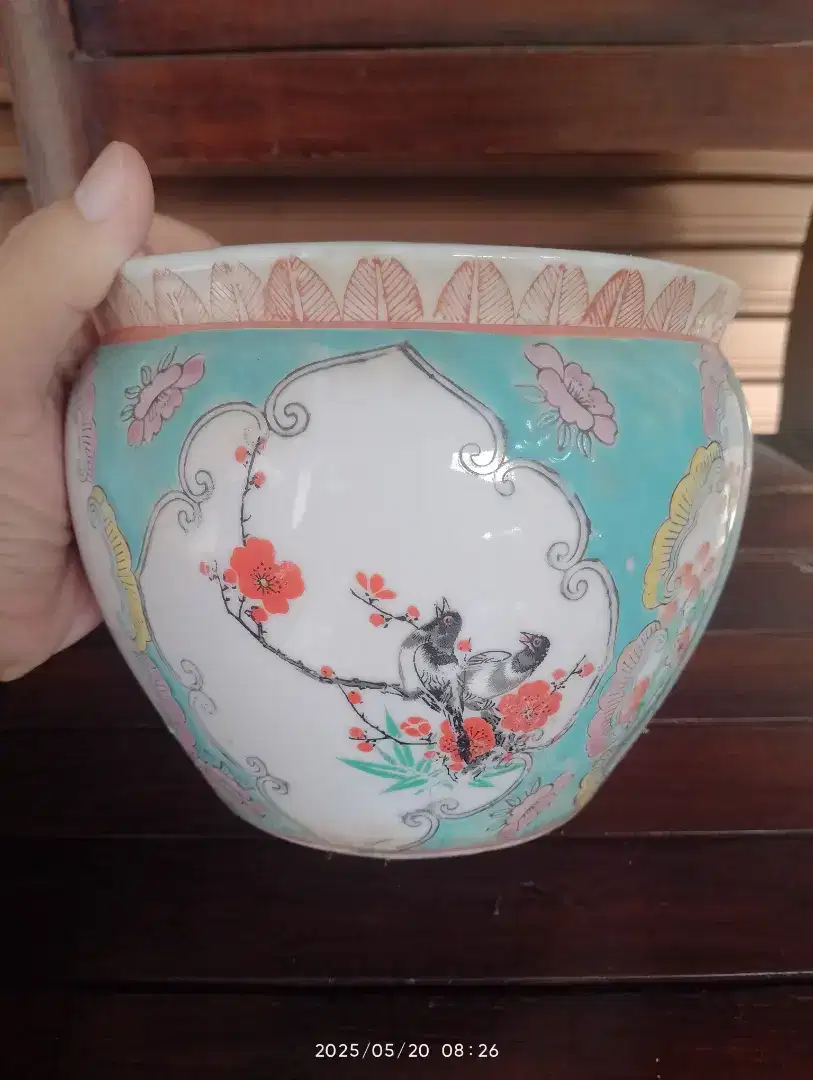 Pot bonsay peranakan cina antik