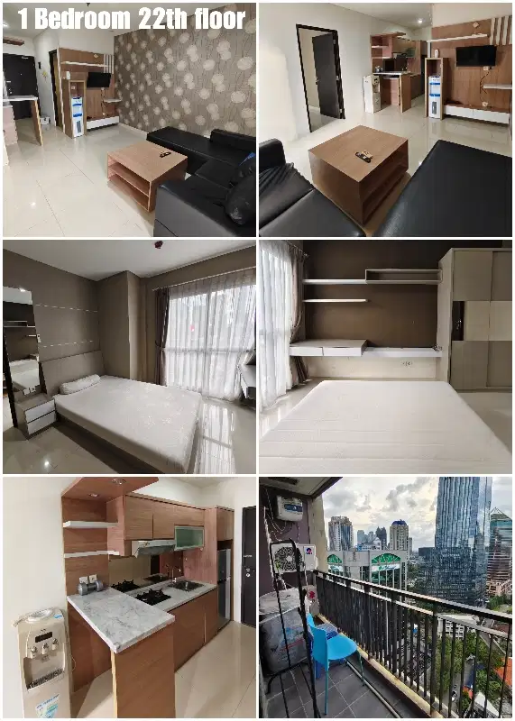 Disewakan 1 Atau 2 Kamar Tidur Tamansari Semanggi - Minimal 6 Bulan