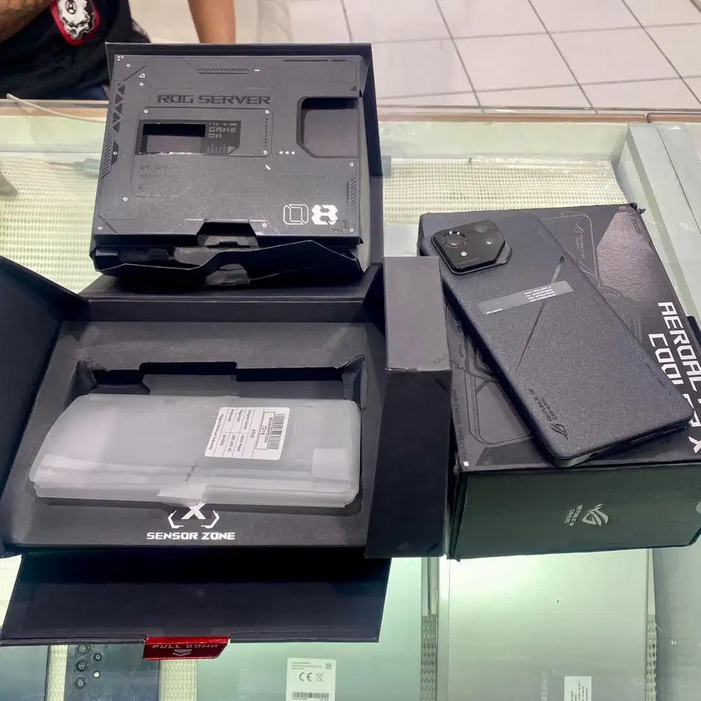 Asus rog 8 pro 16 / 512 resmi bonus aero cooler full ori