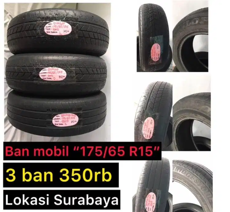 Ban Mobil 175,65, R15 3ban 350rb