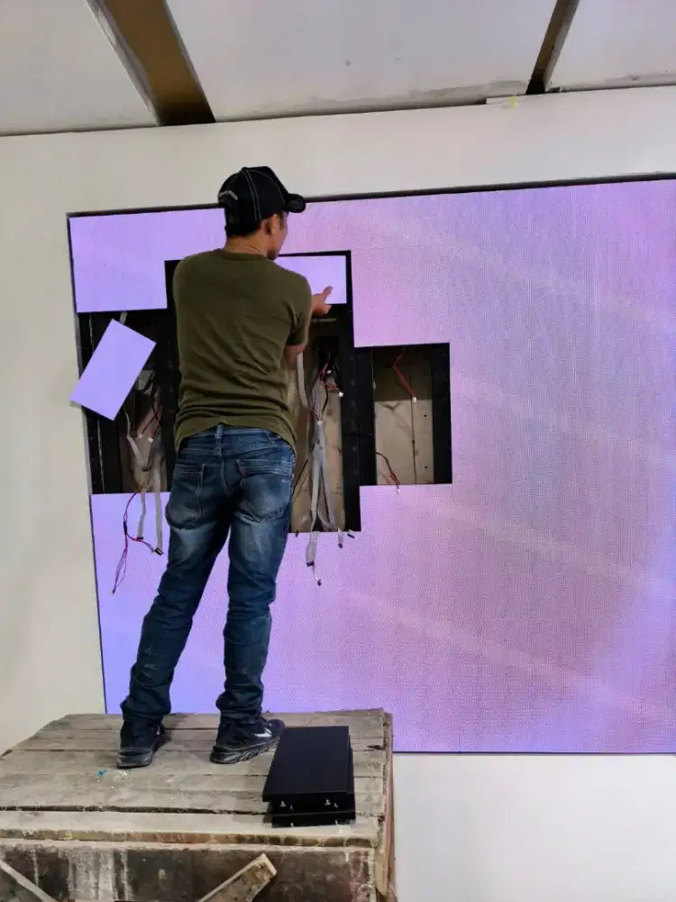 Videotron atau led screen