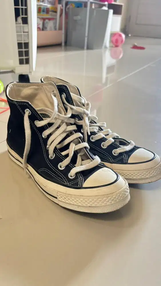 Convers Chuck 70 HI Unisex sneakers Hitam