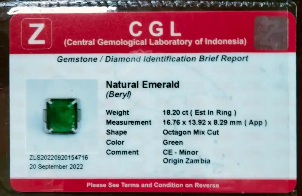 Zamrud zambia koleksian