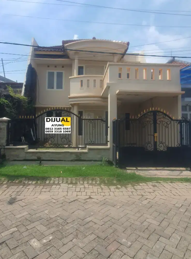 DIJUAL Rmh 2Lt di Purimas Sby dkt ke Jln MERR,Bandara Juanda