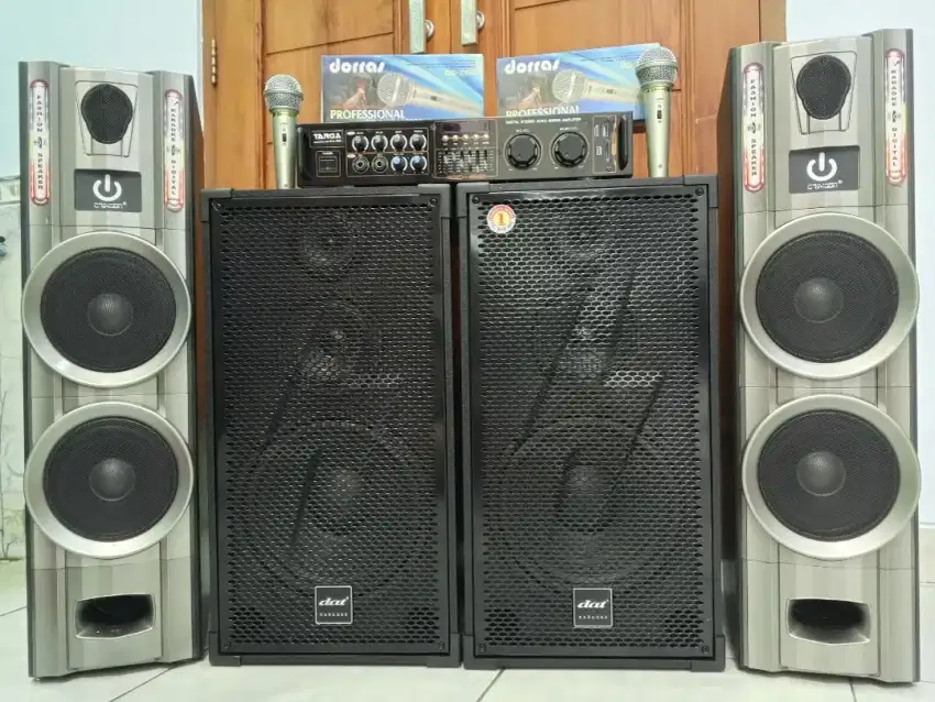 AUDIO SOUND SYSTEM KARAOKE NEW