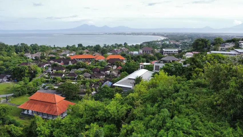 Tanah ocean view 4,01 hektar kawasan kampus unud jimbaran badung bali