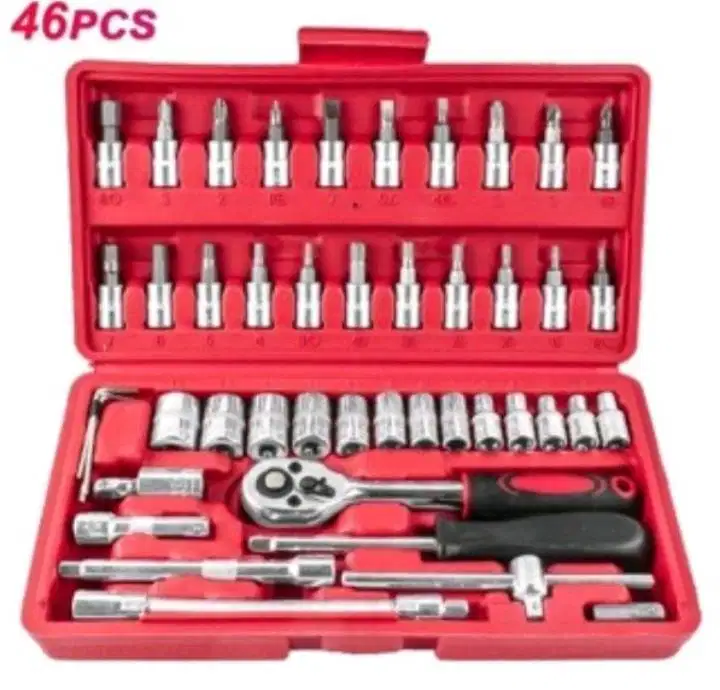 Kunci socket 46 pcs