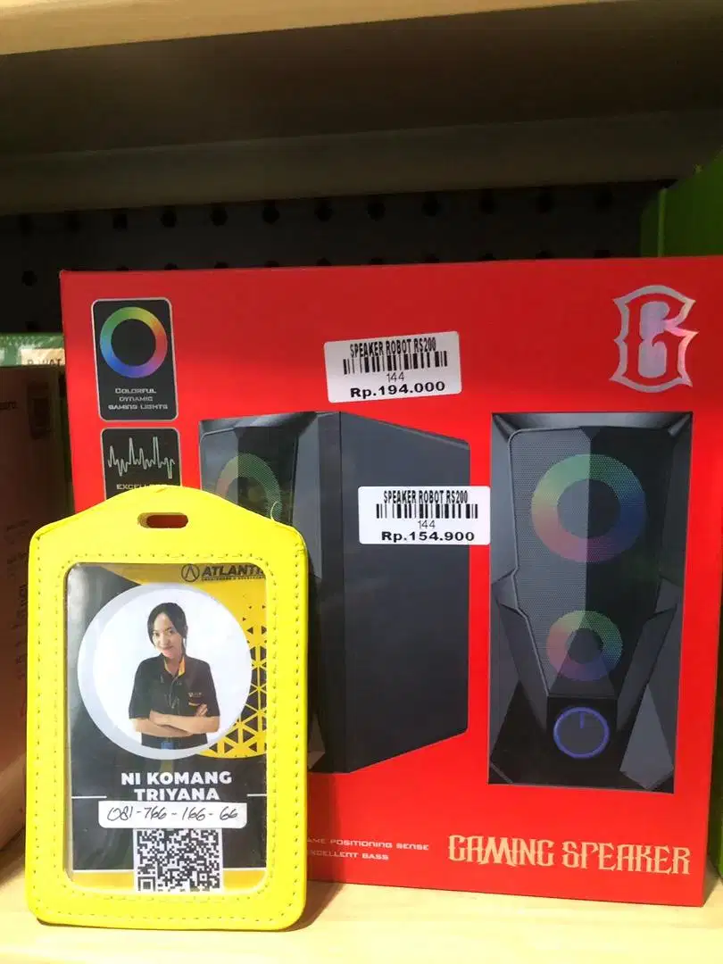 SPEAKER ROBOT RS200 ATLANTIS DAHSYAT