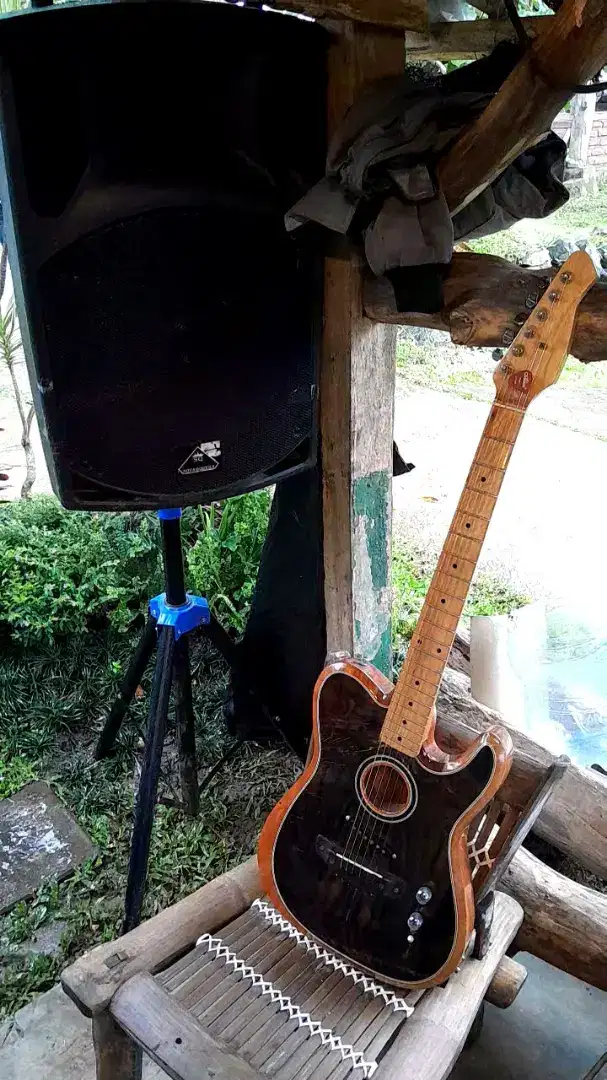 Gitar telekustik 3 switch custom