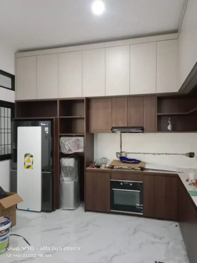 Kitchen set ,  Tempat tidur anak , Lemari pakaian , Backdrop , Partisi