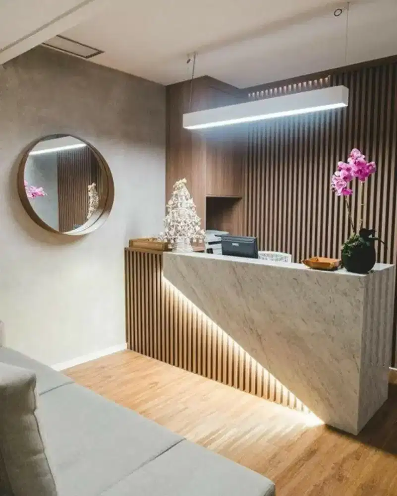 Meja resepsionis , Meja rias , Meja belajar , kitchen set , Dipan