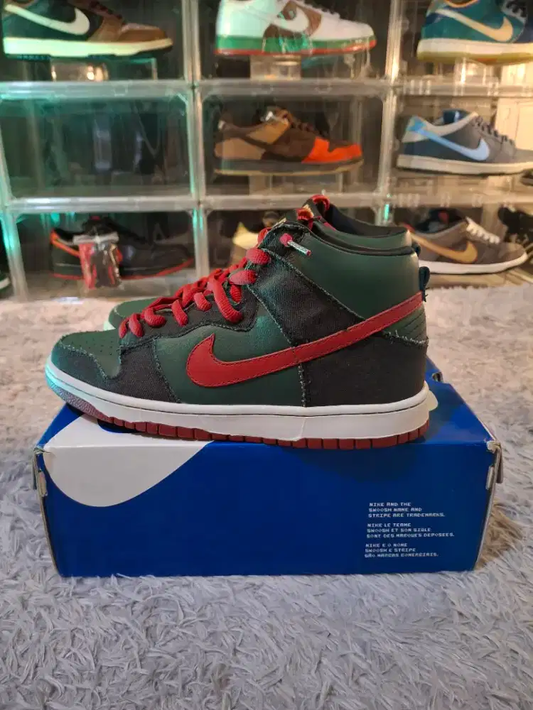 NIKE SB DUNK HIGH RESN GUCCI 2009 NEW SIZE 44.5 ORIGINAL AUTHENTIC