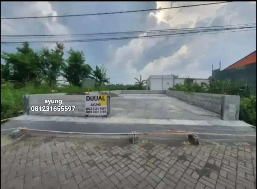 DIJUAL Tanah di Tambak Medokan Ayu Sby sdh urukan+naik tembok keliling