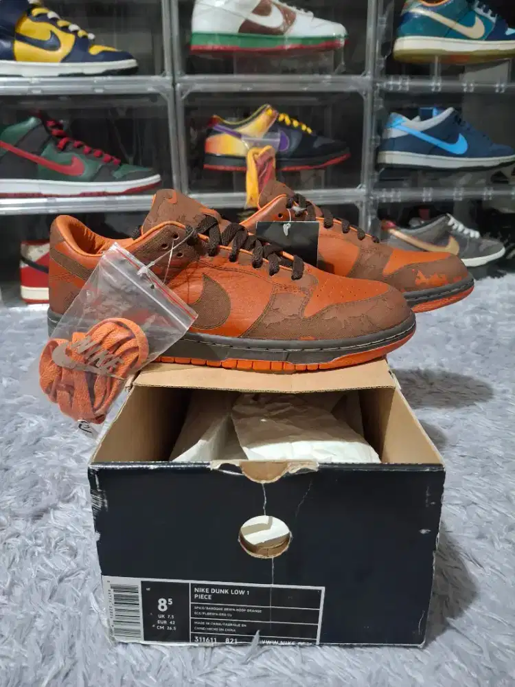 NIKE DUNK LOW ONE PIECE LASER CAMO 2005 NEW SIZE 42 ORIGINAL