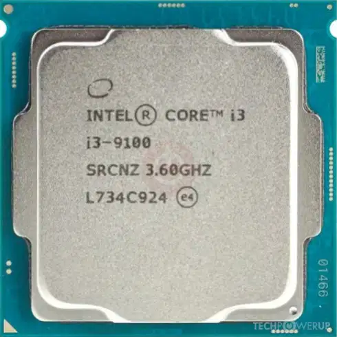 Processor i3 9100 Cpu Komputer