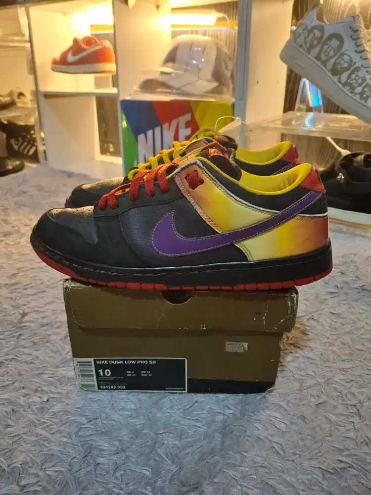NIKE SB DUNK LOW APPETITE FOR DESTRUCTION 2007 VNDS SIZE 44 ORIGINAL