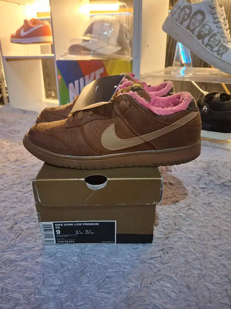 NIKE SB DUNK LOW GIBSON CASE GUITAR 2007 VNDS SIZE 42.5 ORIGINAL