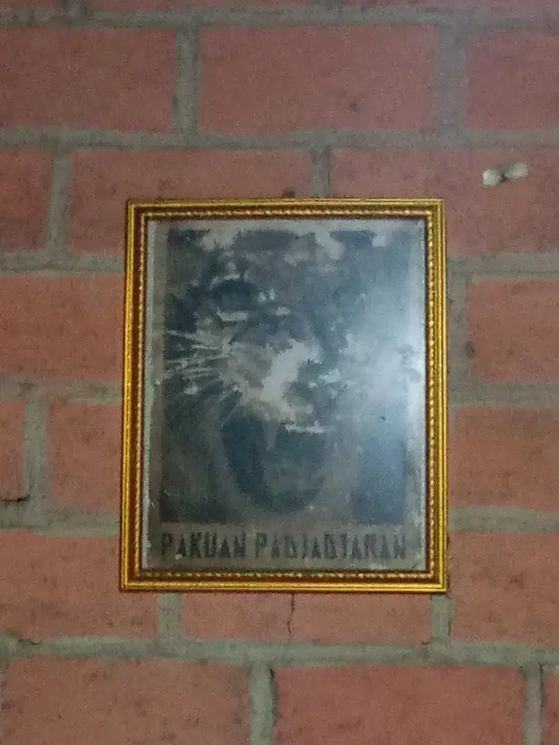 Jual lukisan macan Pakuan pajajaran THN.1956