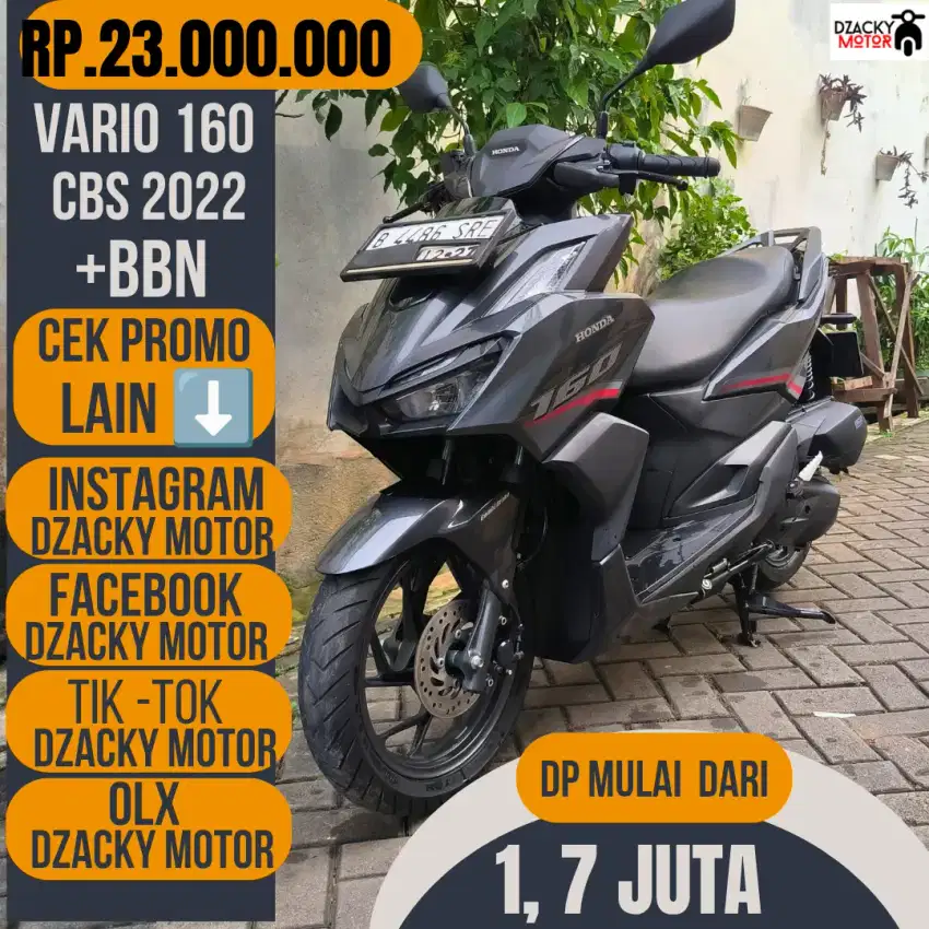 VARIO 160 CBS 2022 SECOND LIKE NEW+BBN
