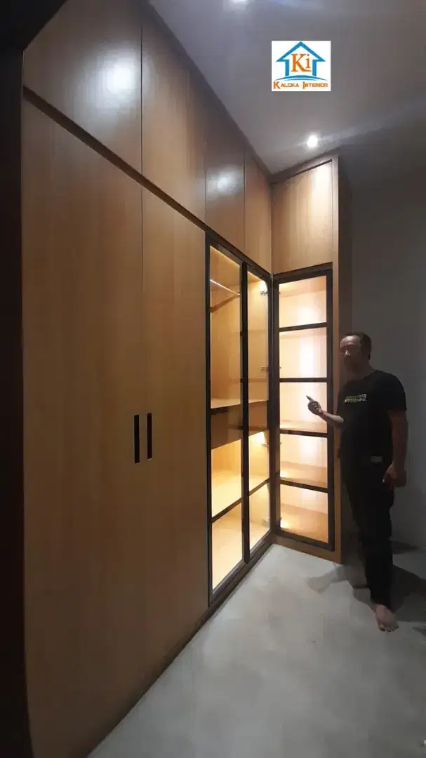 Jasa Pembuatan Lemari Custom Surabaya Kaloka Interior