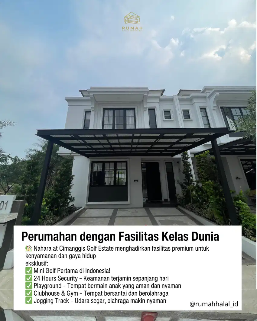 Hunian Mewah 15 Menit dari UI dan TB Simatupang? Nahara Cimanggis!