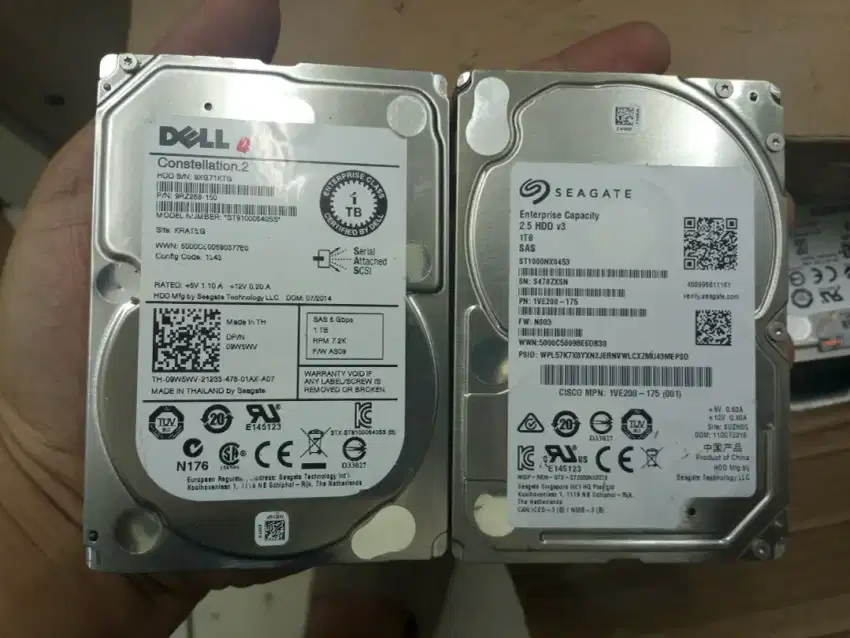 HARDDISK HDD 1TB SAS 2,5 INCH