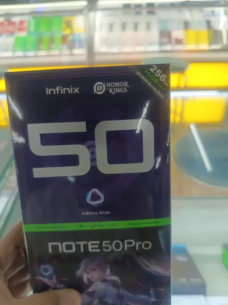 Infinix note 50 pro  16/256 gb free wirless charging