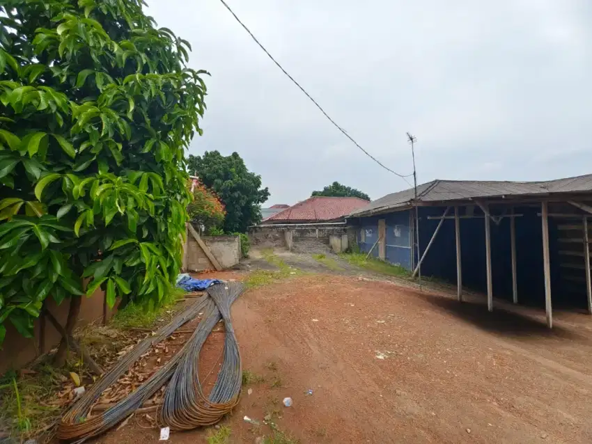Dijual Tanah Kavling Komersial Pinggir Jalan Raya Pondok Jaya Tangsel