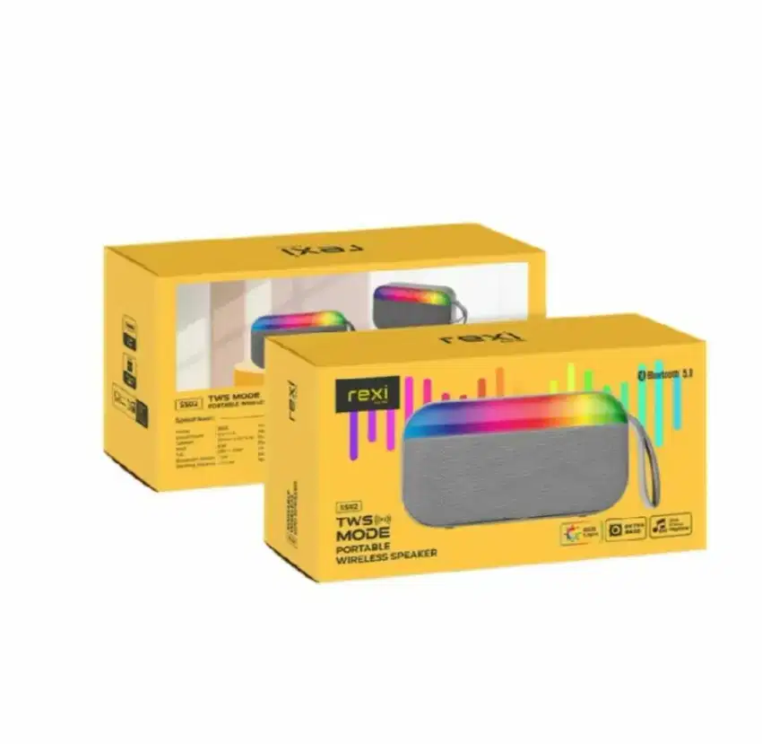 SPEAKER BLUETOOTH REXY SS02 RGB