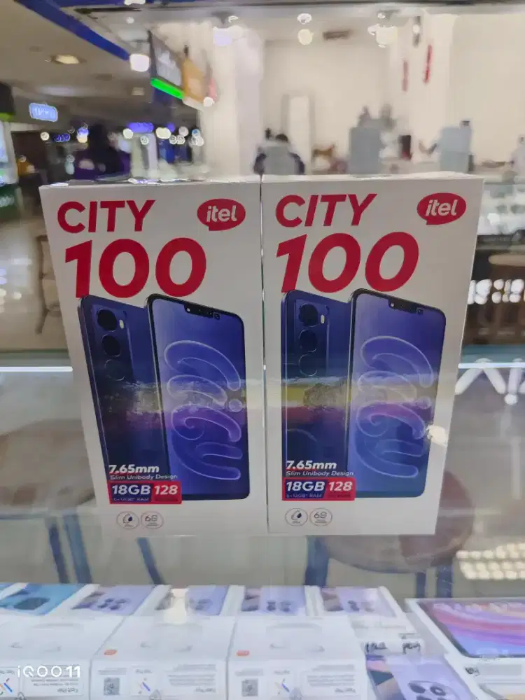 itel CITY 100 6/128 Bonus Handsfree Original ITEL