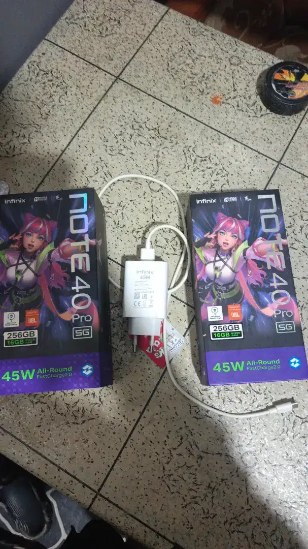 INFINIX NOTE 40 PRO 5G FULLSET NO MP