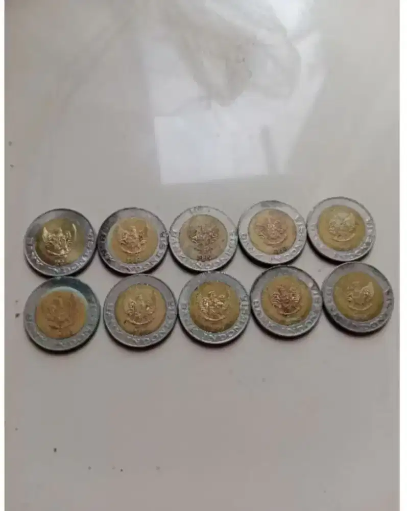 Dijual Borongan Uang logam rp. 1.000