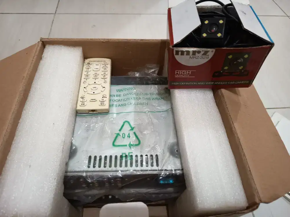 Head Unit Audiobank AB-TV6911 + Camera parkir mrz 329