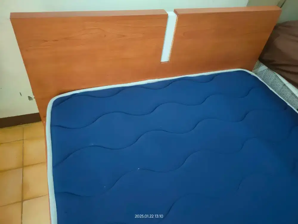 Dijual Dipan Kayu 6 Laci Samping tanpa Kasur